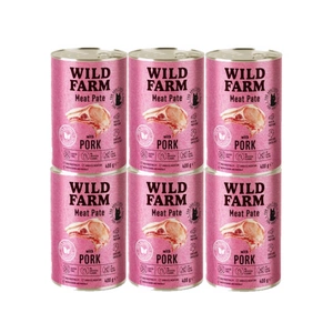 WILD FARM Pasteet sealihaga 400g - gluteenivaba kassitoit