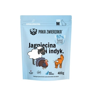 Paka Zwierzaka - Kuivtoit kassidele lambaliha ja kalkuniga ''M'' 400g