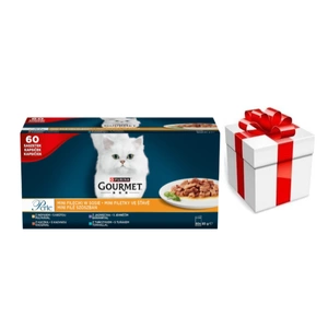 Purina Gourmet Perle Mini Filets in sauce Kassitoit 60x85g