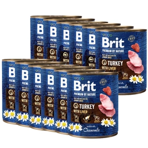 Brit Premium by Nature kalkun Maksa 800g