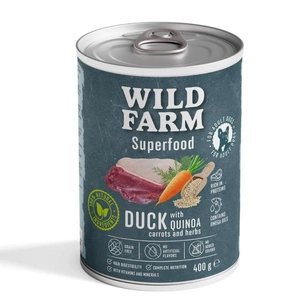 Wild Farm Superfood Duck 400g teraviljavaba koeratoit