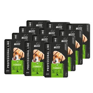 SUPER BENO Junior täisterakutsikate kotike kalkuniga 100g