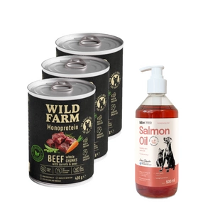 Wild Farm Monoprotein Beef 400g hüpoallergeenne koeratoit