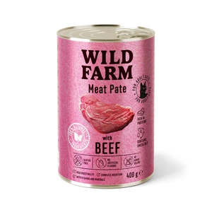WILD FARM Pasteet veiselihaga 400g - gluteenivaba kassitoit