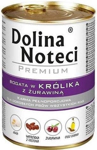 DOLINA NOTECI PREMIUM küülik ja jõhvikad 400g