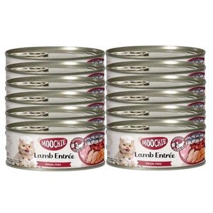 MOOCHIE LAMB & BEEF ENTRÉE IN BONE BROTH 156 g