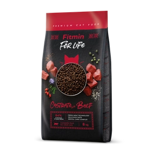 FITMIN Cat For Life kastraat veiseliha 8kg