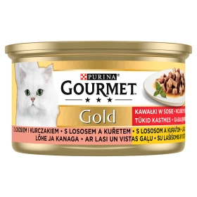 Purina Gourmet Gold lõhe/kana kastmes 85g