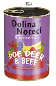 DOLINA NOTECI PREMIUM SUPERFOOD Kaviar ja veiseliha 400g