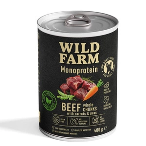 Wild Farm Monoprotein Beef 400g hüpoallergeenne koeratoit