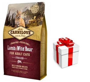 CARNILOVE Cat Lamb & Wild Boar Steriliseeritud 6kg