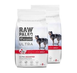 Vetexpert RAW PALEO ULTRA BEEF ADULT MEDIUM/LARGE 2KG