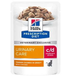 HILL'S PD Prescription Diet Feline c/d Urinary Stress Chicken 85g kotike