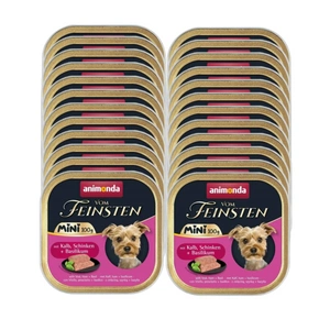 ANIMONDA Vom Feinsten mini adult  vasikaliha/sink/basiilik 100 g