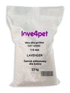 Silikoonist kassipesu Sand Lavender 13kg