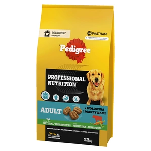 PEDIGREE® Junior Professional Nutrition 12 kg linnuliha ja köögiviljadega - kuiv täistoit suurtele ja keskmise suurusega tõugu kutsikatele