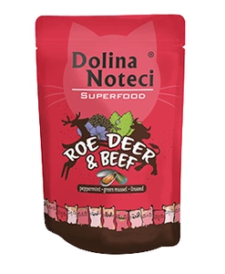 DOLINA NOTECI PREMIUM SUPERFOOD hirve- ja veiseliha 85g