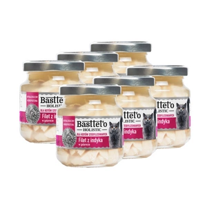 Basttet'o Holistiline kalkunifilee galetis steriliseeritud kassidele 130g