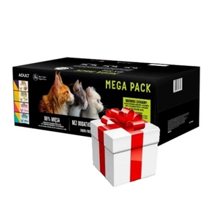 PetRepublic niiske kassitoit tükkidena delikaatses kastmes MIX liha- ja kalamaitse 48x85g