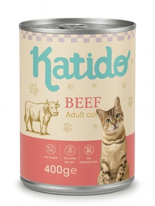 Katido Wet Cat Food veiselihaga 400g