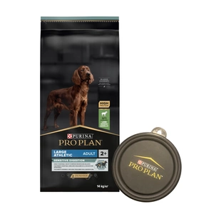 Purina Pro Plan Large Adult Athletic Optidigest, lambaliha ja riis 14kg