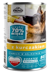 Frendi tükid delikaatses kastmes kanaga 1250g