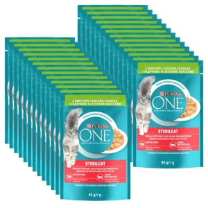 Purina One Sterilcat kalkuni ja roheliste ubadega 85g