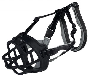 TRIXIE Muzzle Flex suukorv, silikoon, S, must