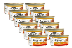 Purina Gourmet Gold Sauce Delight veiselihaga 12x85g