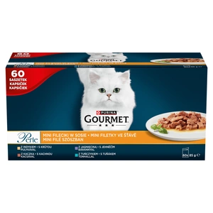 Purina Gourmet Perle Mini Filets in sauce Kassitoit 60x85g