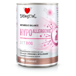 Disugual Veterinaarne märja koeratoit HYPOALLERGEENILINE metssea (täiskasvanud) 400g