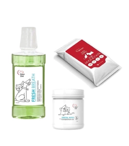 OVER ZOO koerahoolduskomplekt - puhastuslapid TASUTA