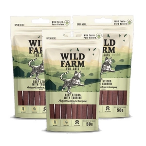WILD FARM veiselihapirukad tauriiniga 50g kasside maiuspalad
