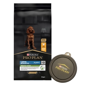 Purina Pro Plan Large Puppy Athletic Optistart, kana ja riis 12kg