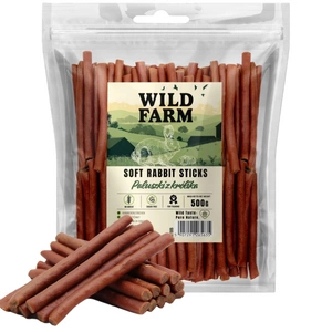 WILD FARM Küülikupulgad 500g koeraleivakesi