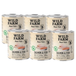 WILD FARM Pate Salmon&Fish 800g gluteenivaba koeratoit