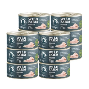 WILD FARM Mousse White Fish 85g - teraviljavaba mousse kassidele