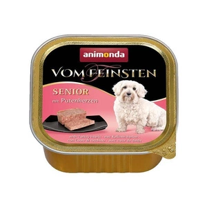 ANIMONDA Dog Vom Feinsten Senior maitse: kalkunisüdamed 150g