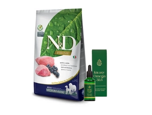 FARMINA N&D Prime canine LAMB & BLUEBERRY ADULT MEDIUM&MAXI KUIVtoit 12kg