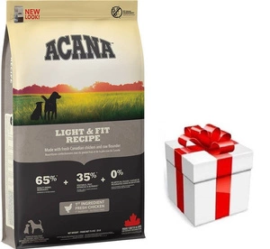 ACANA HERITAGE Light &amp; Fit Dog 11,4kg + STAIGMENA FOR DOGS