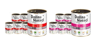 Dolina Noteci PREMIUM veiseliha ja kalkuniga 24x800g