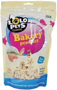 LOLO PETS koeraküpsised - lõhe 350g