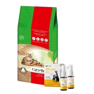 JRS Cats Best Eko Plus - puupüünis 30l / 13kg