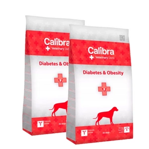 Calibra Veterinary Diets Dog Diabetes Obesity 2kg