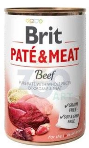 BRIT PATE & MEAT BEEF 400g