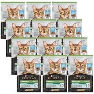Purina Pro Plan Steriliseeritud ookeanikalaga kassidele 75g