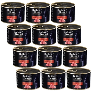 Dolina noteci Premium kassidele rohkelt vasikaliha 12x185g