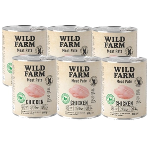 WILD FARM Pate Chicken 800g gluteenivaba koeratoit