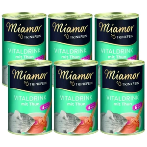 Miamor VitalDrink tuunikalaga 6x135ml