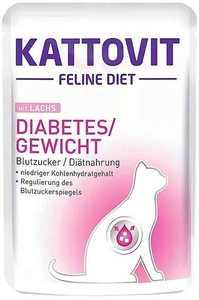 Kattovit Diabeet / Lõhe söömine 85g kotike